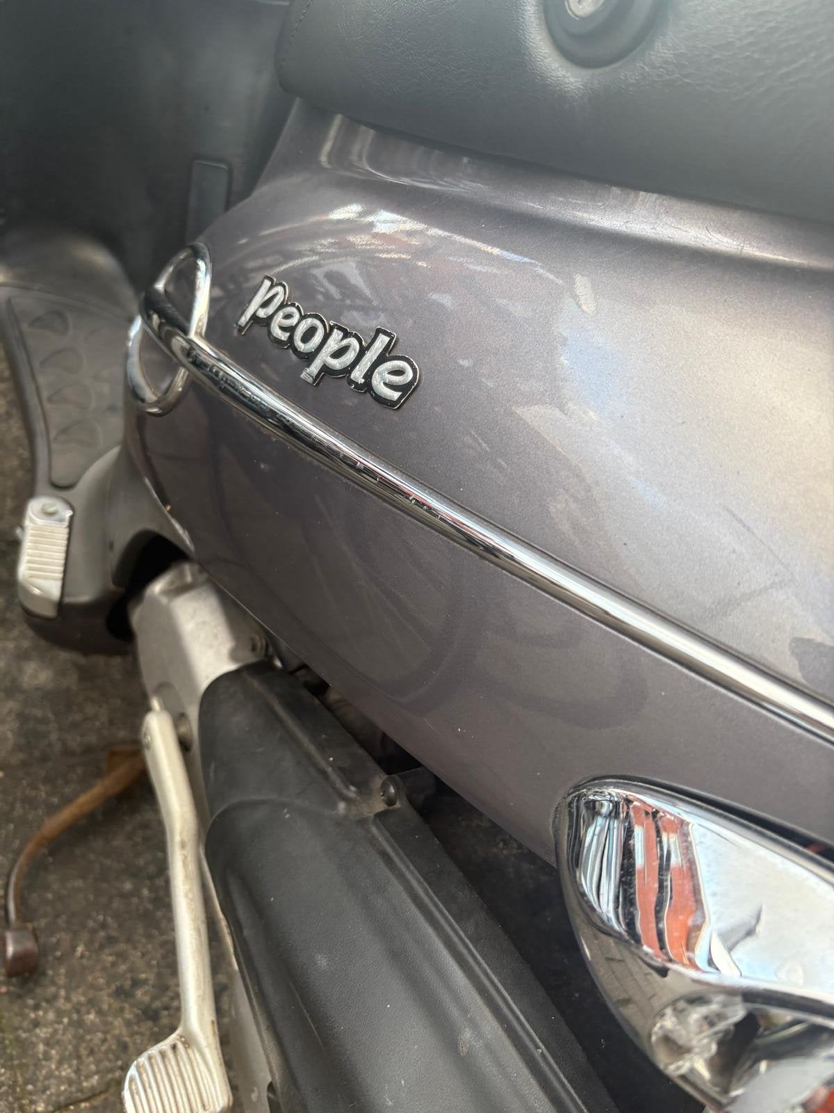 Kymco People Scooter - Rijdt goed, blauw kenteken, Fietsen en Brommers, Ophalen, Gebruikt, Maximaal 45 km/u, Benzine