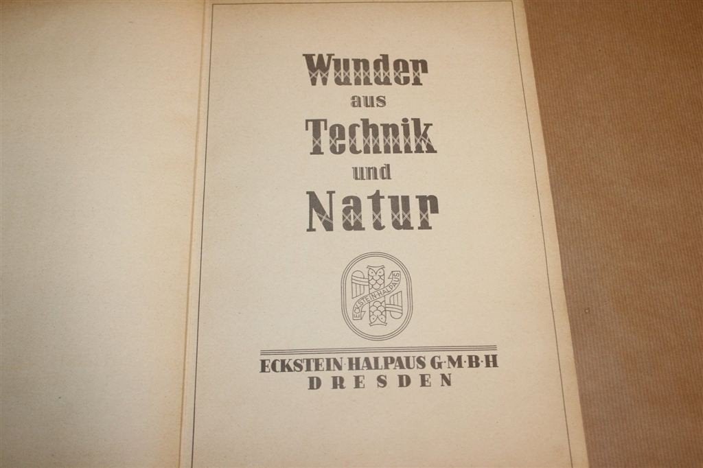 Wunder aus Technik und Natur — Eckstein Album [Compleet], Ophalen of Verzenden, Gelezen