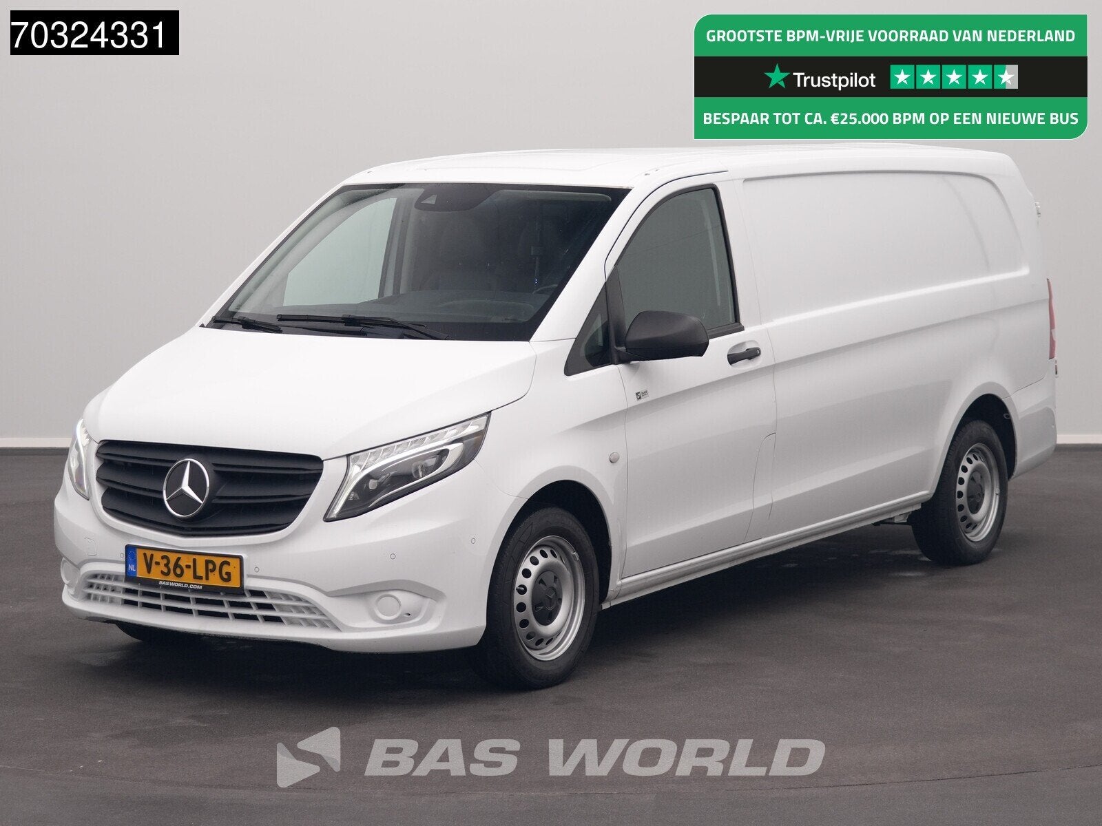Mercedes Vito 116 Automaat L3H1 Trekhaak LED Xenon Airco Cru, Automaat, Euro 6, 4 cilinders, 2000 kg