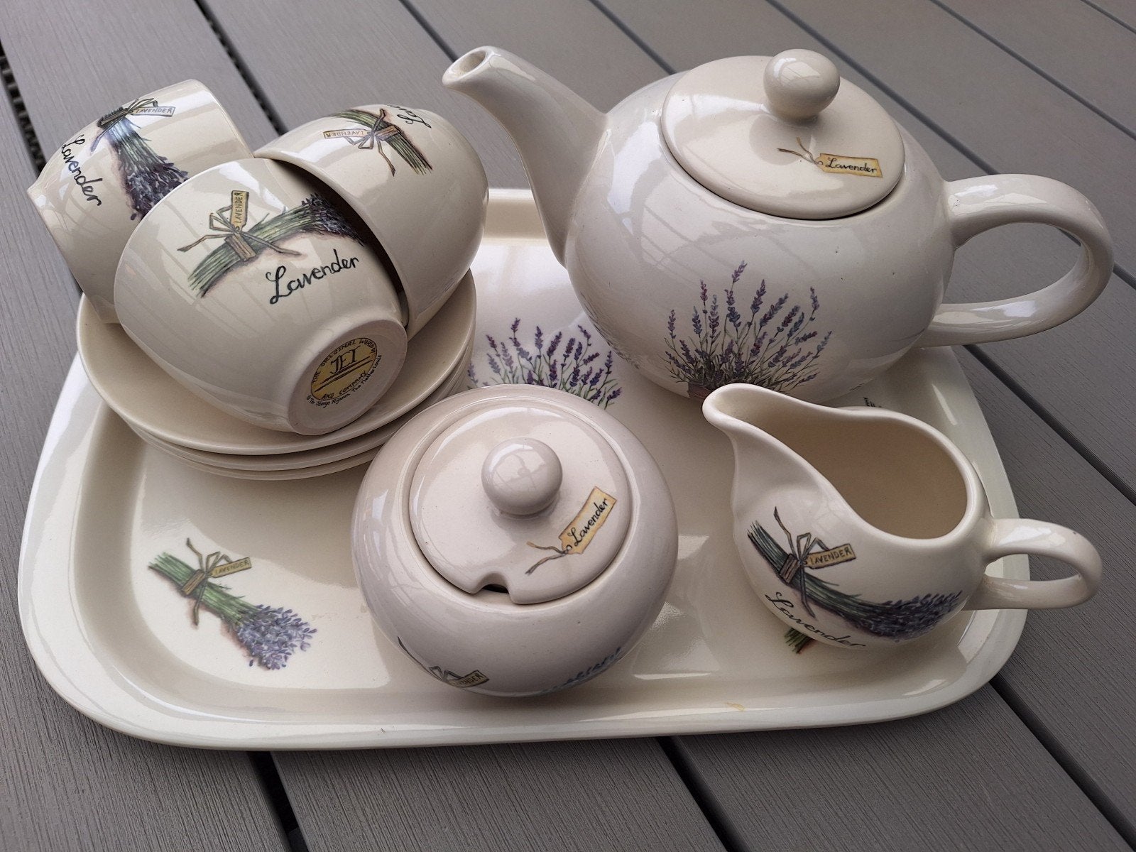 Jet ter Steege servies., Overige typen, Ophalen of Verzenden, Zo goed als nieuw, Overige stijlen