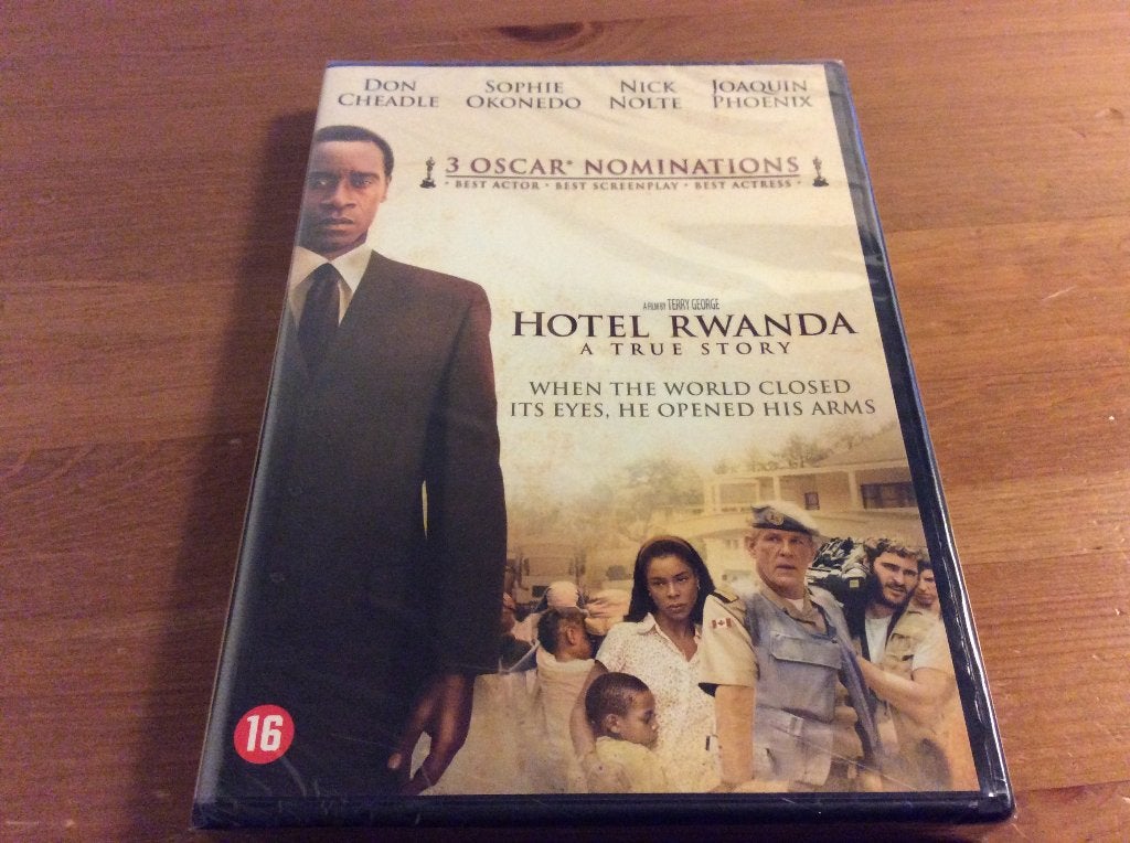 Hotel Rwanda. dvd, nieuw in folie, Vanaf 12 jaar, Ophalen of Verzenden, Nieuw in verpakking, Waargebeurd drama