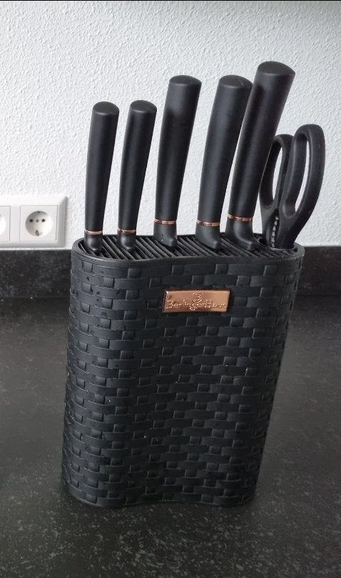 Berlinger Haus Black Rose Messenset – 7-delig |, Overige typen, Ophalen, Gebruikt