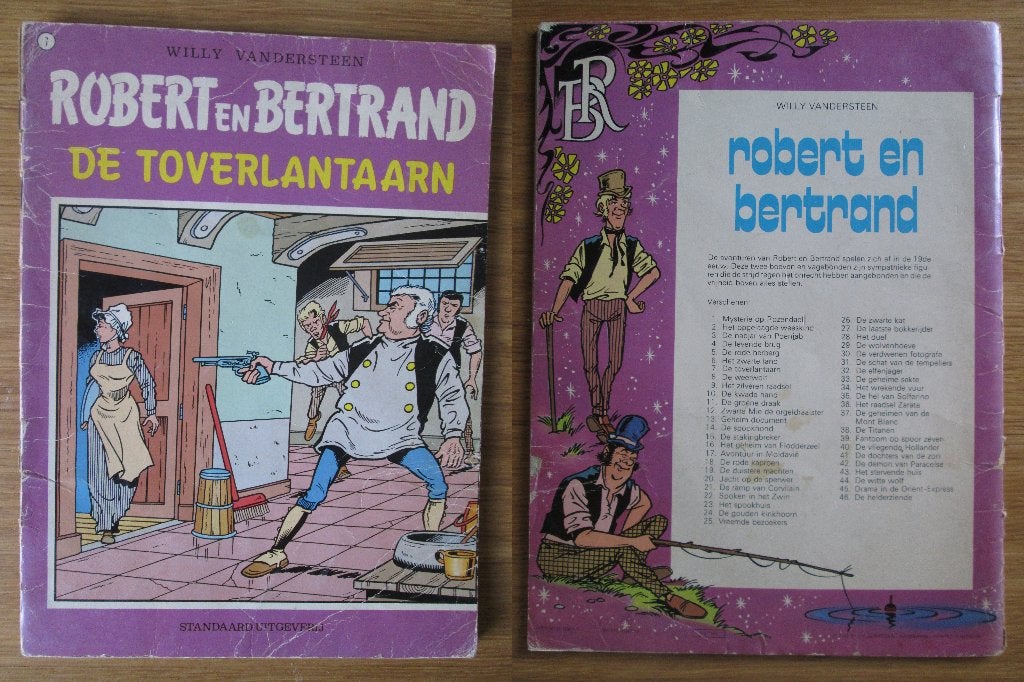3x Robert en Bertrand (SC), Meerdere stripboeken, Ophalen of Verzenden, Gelezen