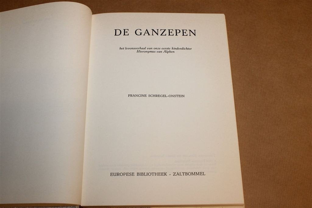 De Ganzepen — Hieronymus van Alphen, Biografie 1964, Verzenden, Gelezen