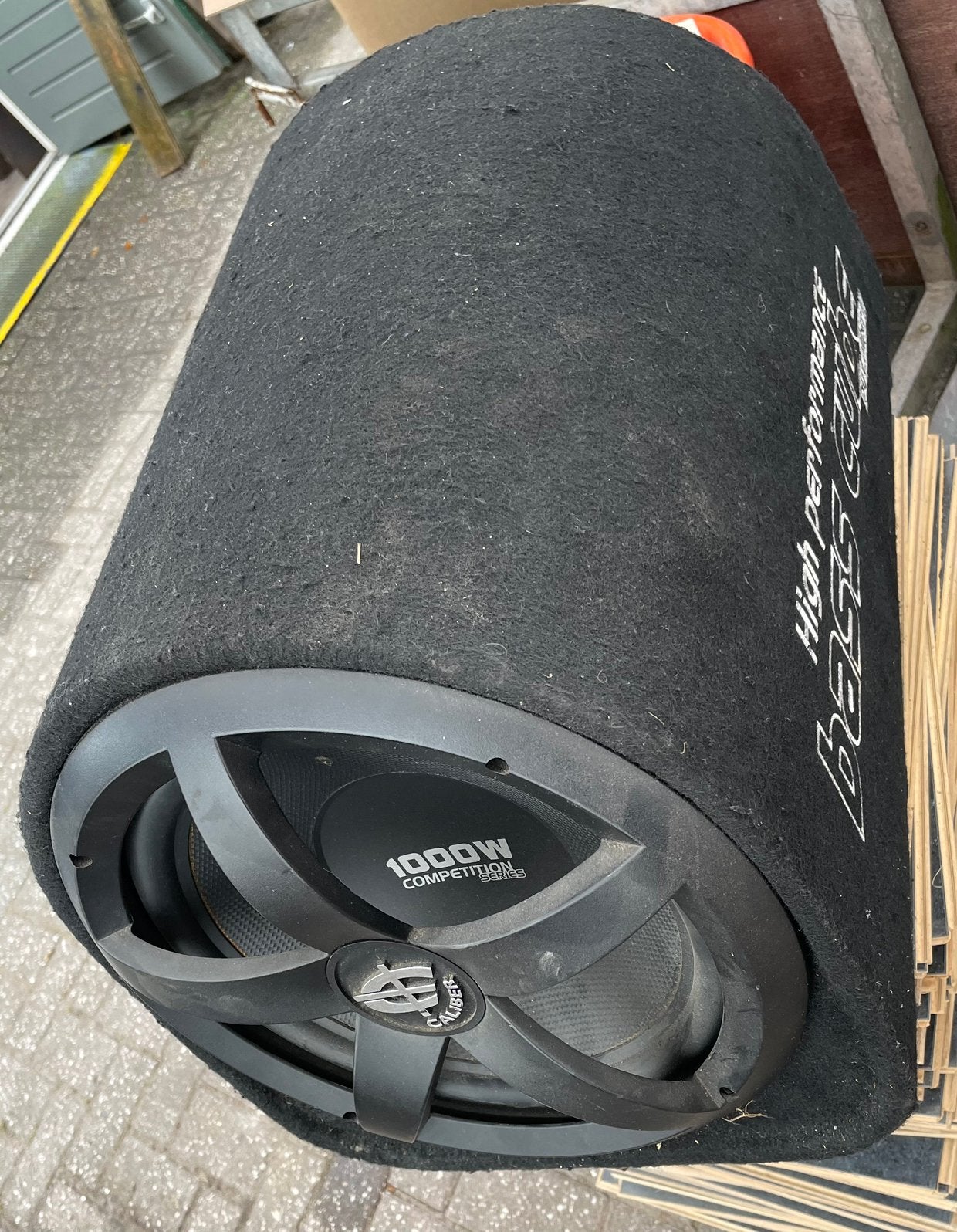 Caliber competition series 1000W, Ophalen