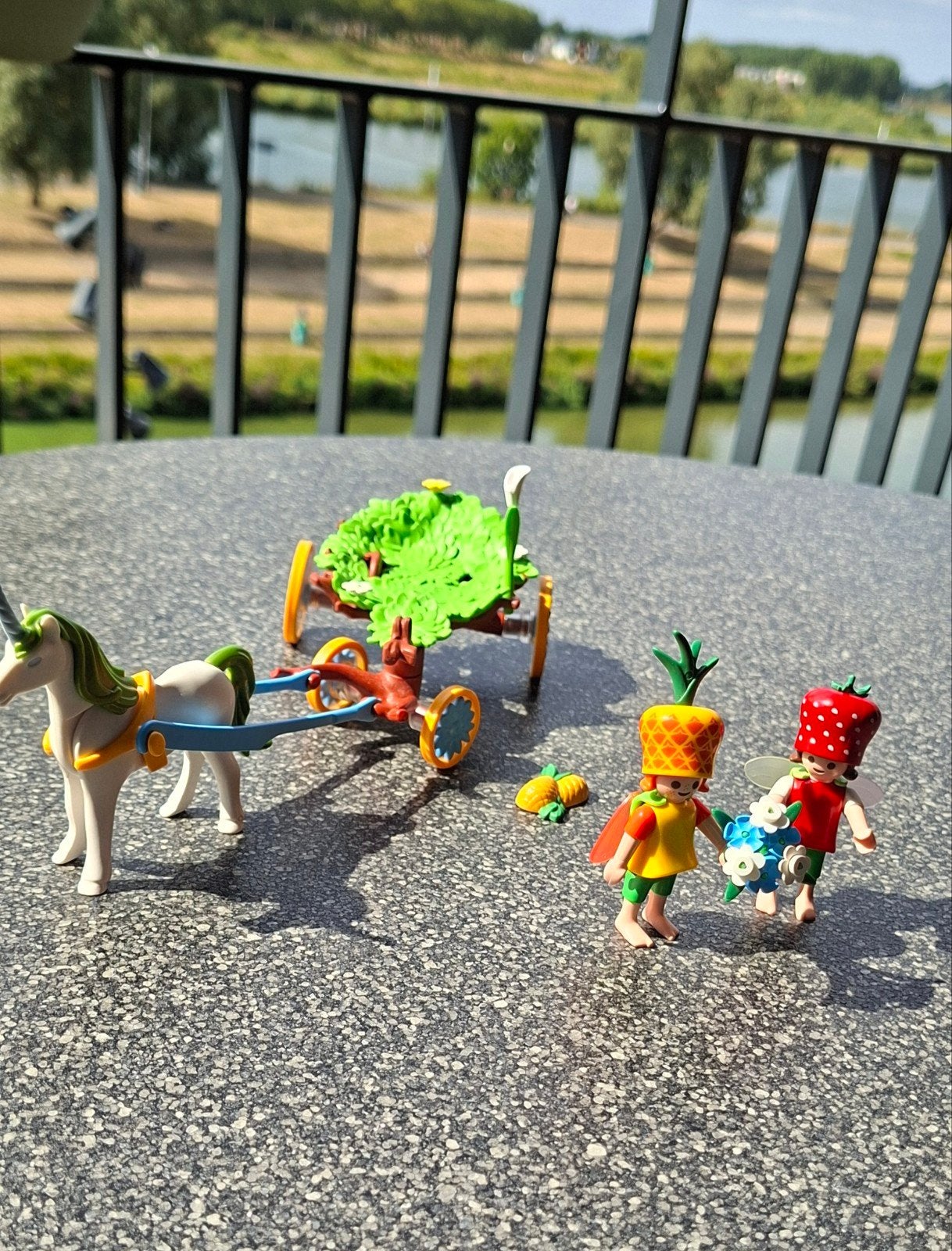 Playmobil Eenhoorn met koets en feeën, Gebruikt, Losse onderdelen, Fantasy, Ophalen of Verzenden