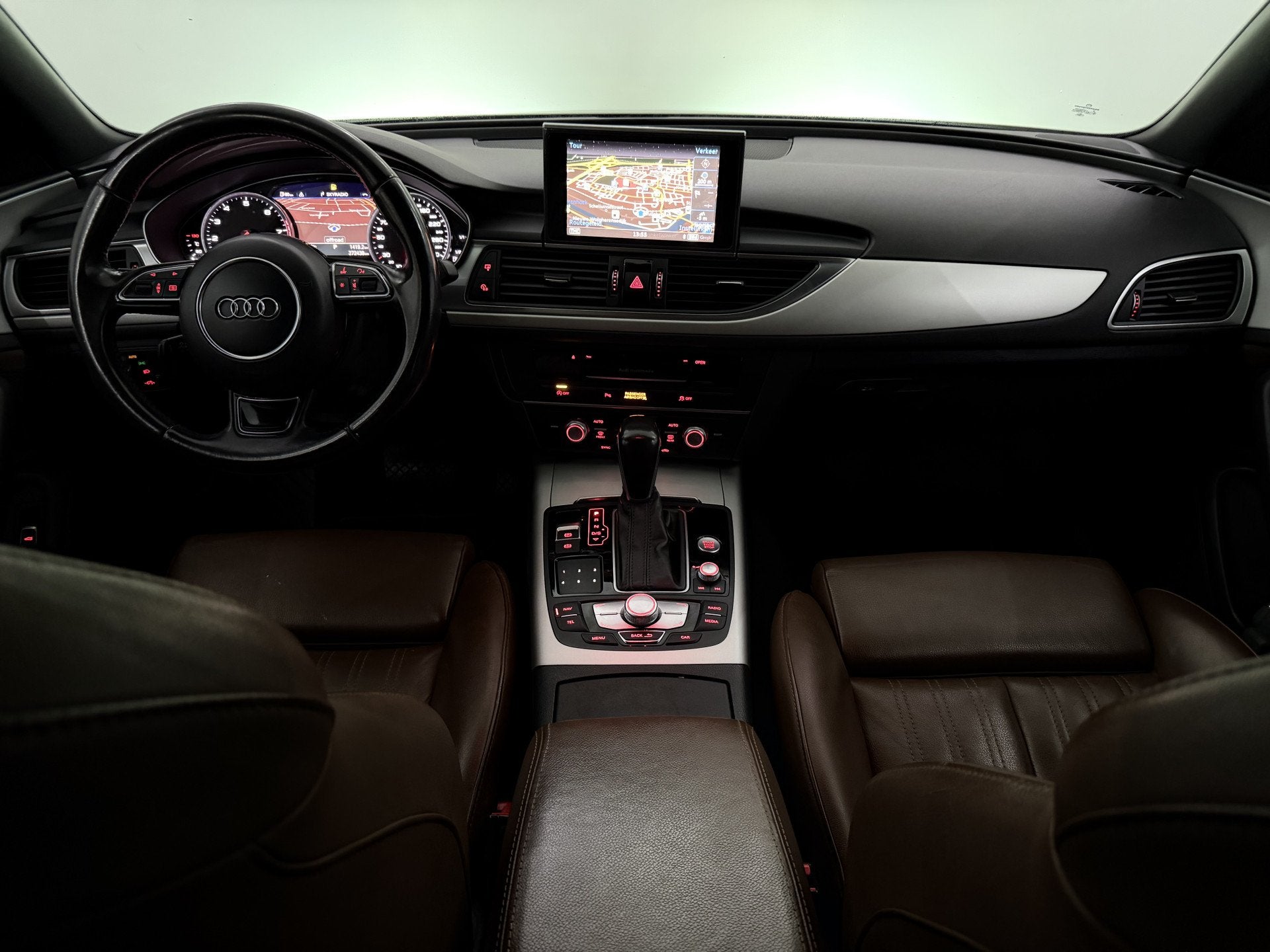 Audi A6 Limousine 1.8 TFSI ultra Business Edition Leder, Par, Auto's, Audi, Gebruikt, Euro 6, Bruin, Bedrijf