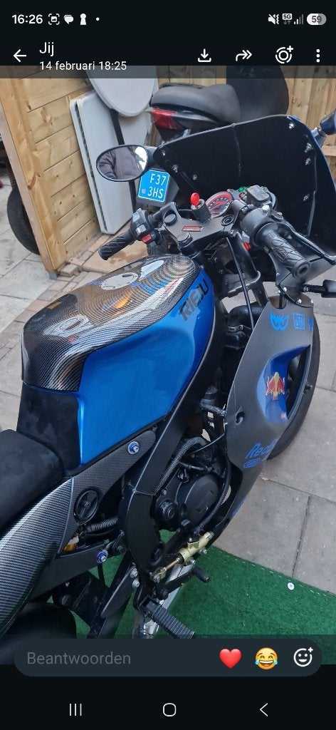 Rieju rs 1, Ophalen, 6 versnellingen, 70 cc, Overige merken