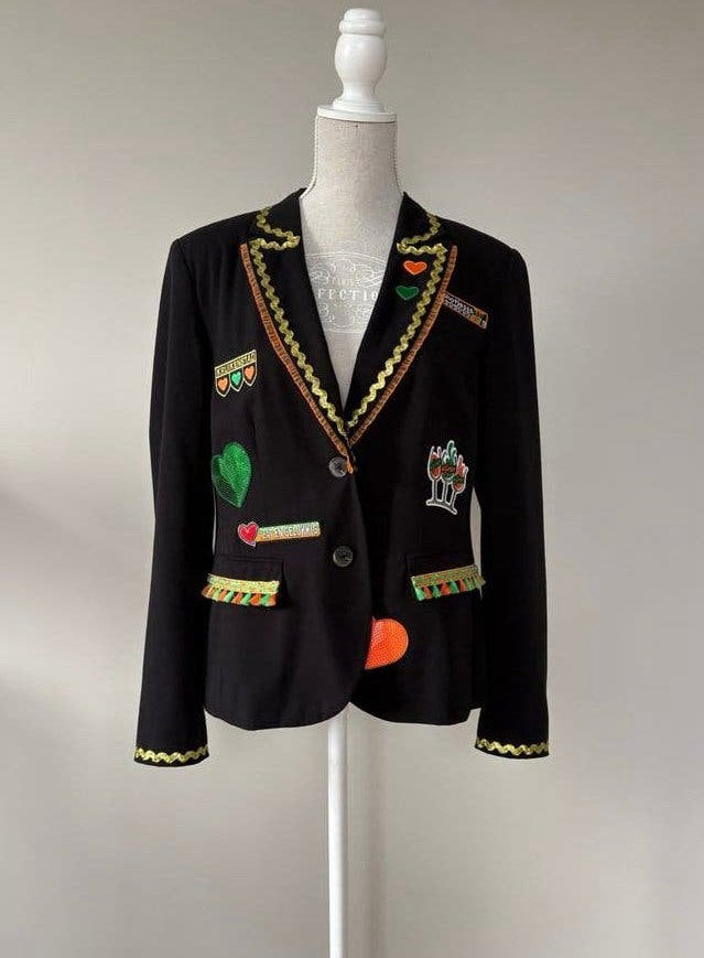 Kruikenstad jasje maat M/38 dames 🧡💚, Carnaval, Kleding, Ophalen, Maat 38/40 (M)