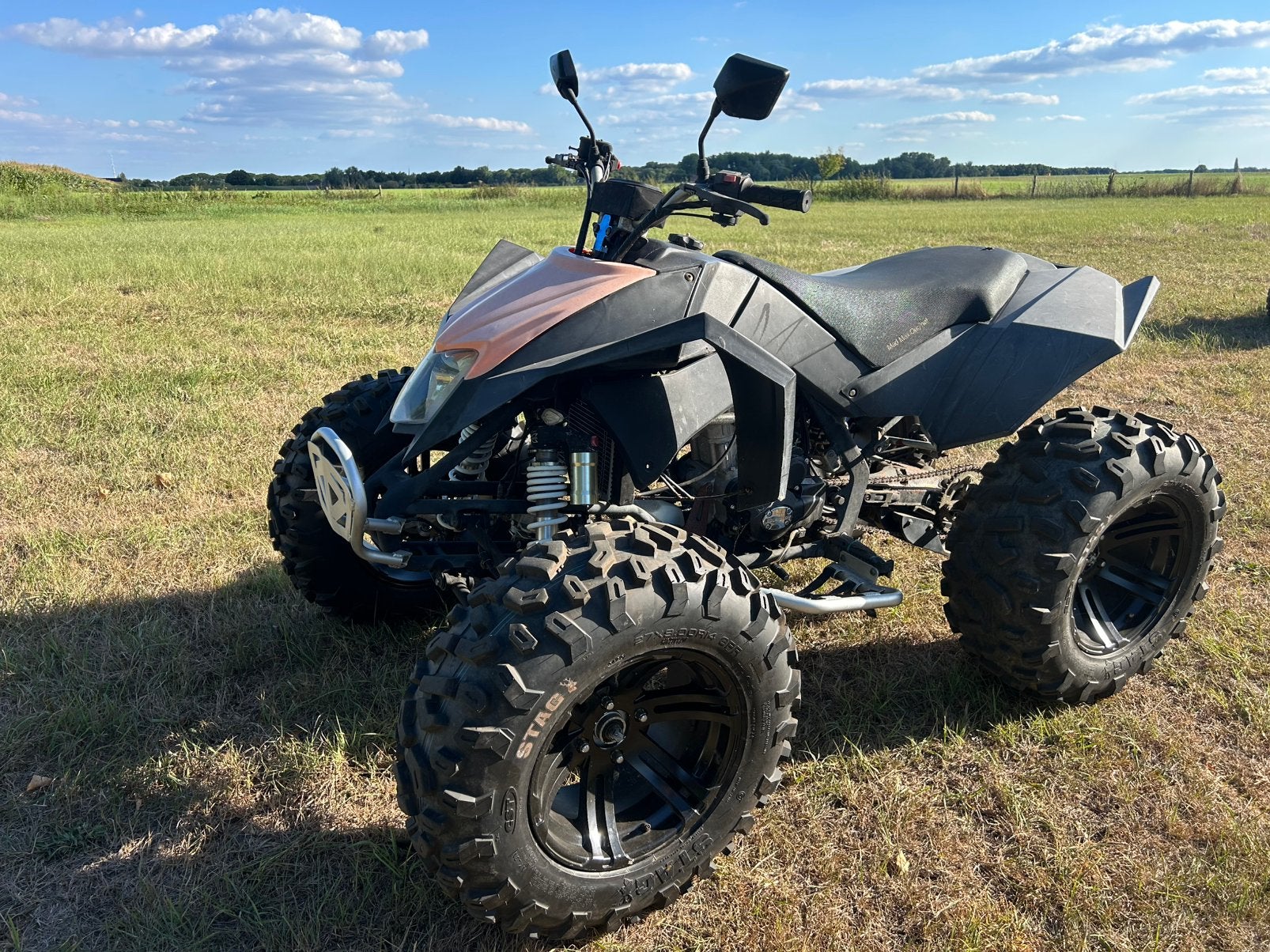 Gezocht quad gevraagd jinling shineray egl madmax 250cc, Ophalen