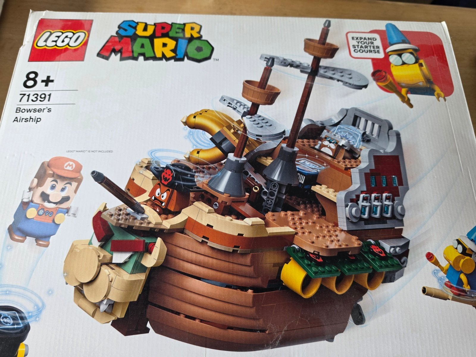 LEGO Super Mario 71391 Bowser's Luchtschip - Compleet, Compleet, Lego, Ophalen of Verzenden, Zo goed als nieuw