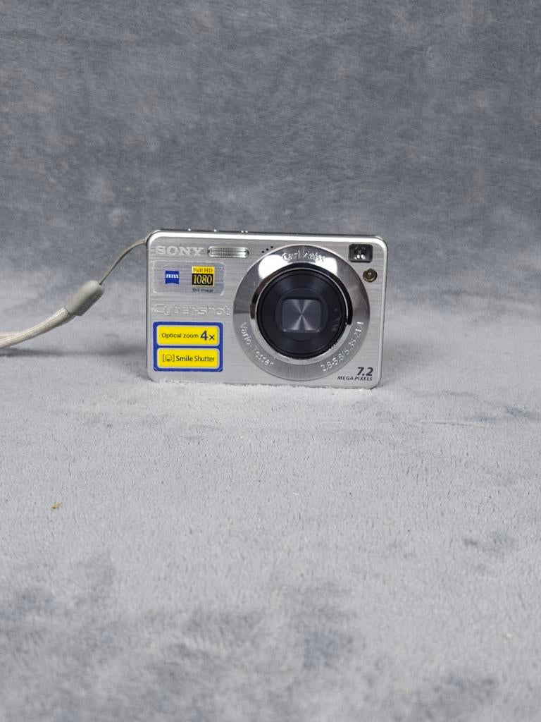 Sony Digitale Camera CyberShot DSC W110 7.2MP Digicam., ., Compact, Ophalen of Verzenden, Zo goed als nieuw