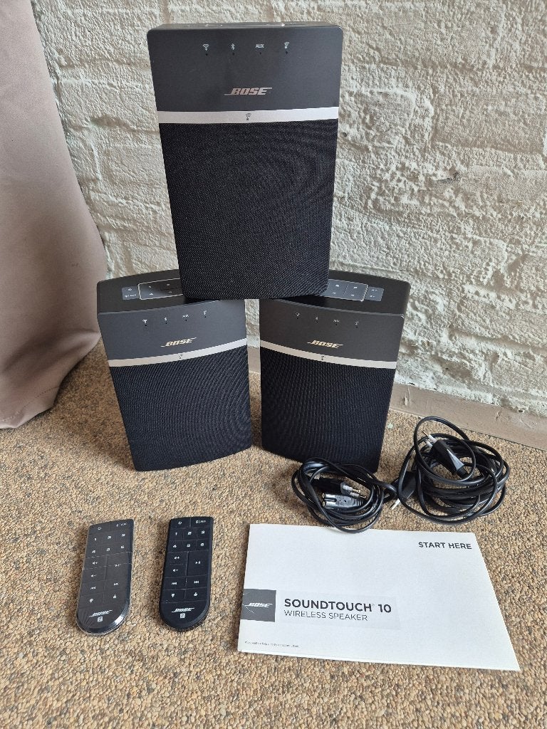 BOSE soundtouch 10, Gebruikt, Bluetooth, Overige typen, Ophalen of Verzenden