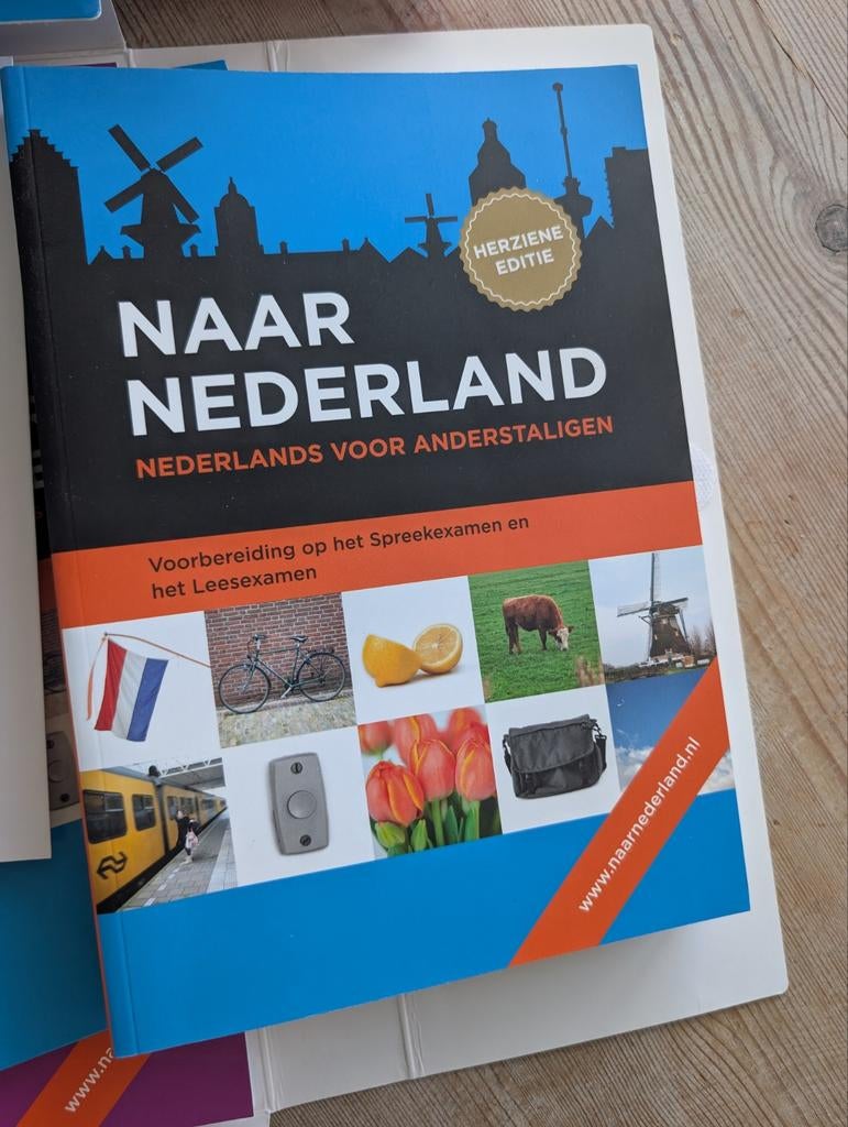 Naar Nederland zelfstudieboek, Boeken, Taal | Overige Talen, Zo goed als nieuw, Ophalen of Verzenden
