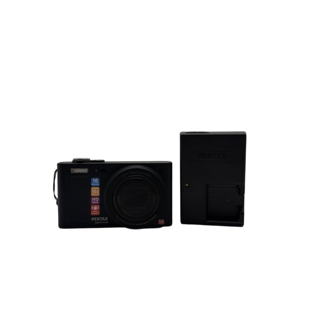 Pentax Optio RZ10 Digitale Compact Camera Zwart|Met garantie, Pentax, Gebruikt, https://www.ricoh-imaging.eu/nl/contact/, 2-35-7, Maeno-cho, Itabashi-ku, Tokyo 174-8639, Japan