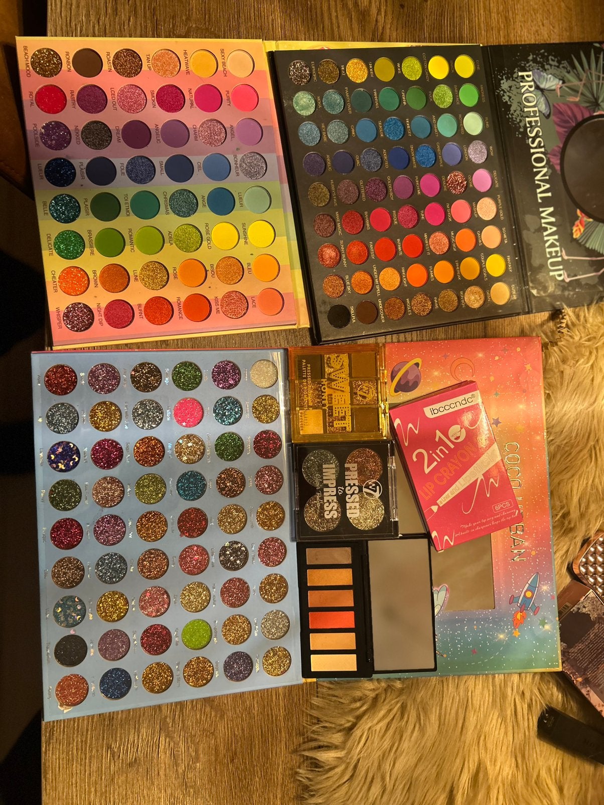 Professioneel make up pallet, Ophalen of Verzenden, Zo goed als nieuw, Gehele gezicht