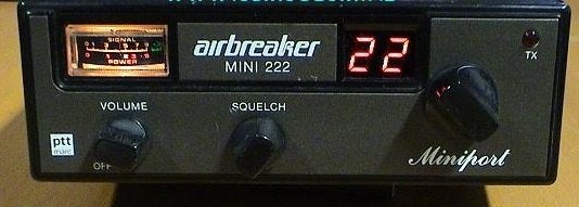 CB MARC Zendontvanger Airbreaker Mini 222 Bakkie, Ophalen, Overige typen