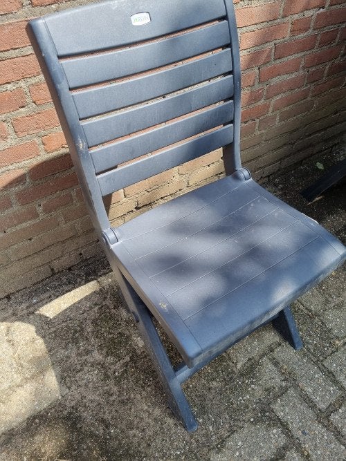 tuinstoel blauw jardin, Ophalen of Verzenden, 'T Olde Gre-j, Info@toldegrej.nl, Endepoelstraat 20f Didam