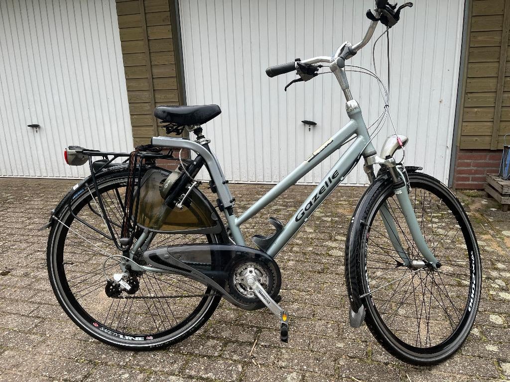 Prima Gazelle damesfiets, Ophalen, Velgrem, Versnellingen, Gazelle