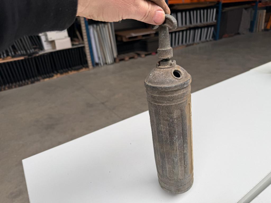 antieke autobrandblusser, Antiek en Kunst, Ophalen of Verzenden