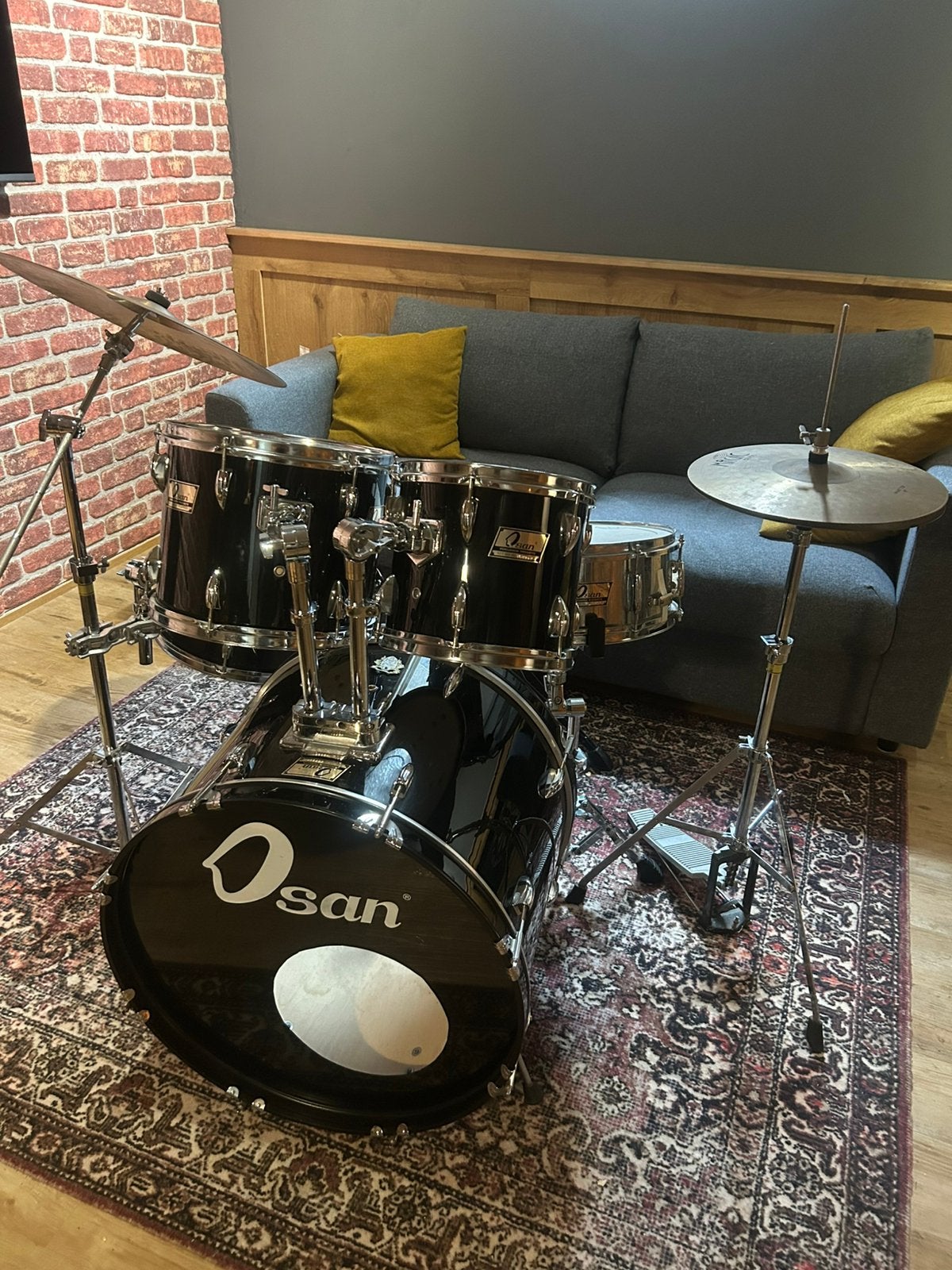 Beginners drumstel 5 delig, Muziek en Instrumenten, Ophalen, Gebruikt, Overige merken