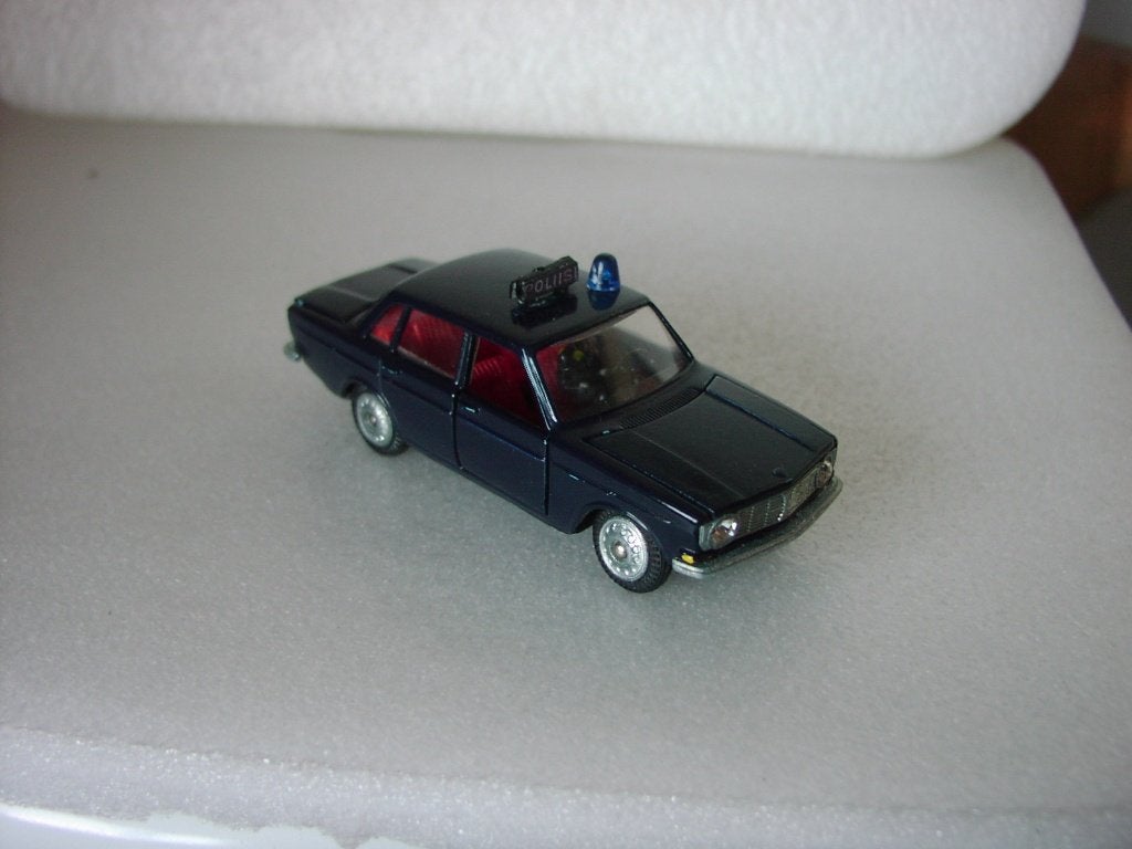 Tekno Denmark Volvo 144 Poliisi Finland in complete staat, Verzenden, Gebruikt, Auto, Overige merken