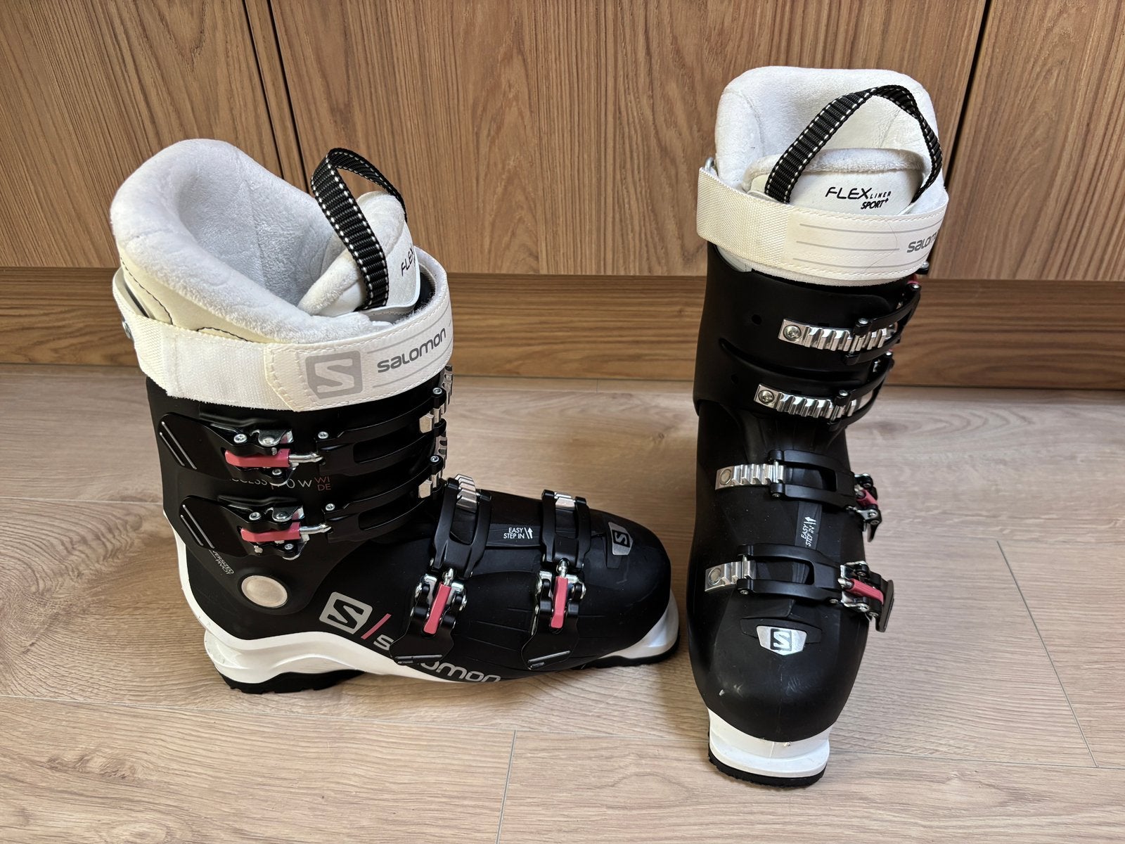Salomon skieschoenen maat 42,5-43,5 (27/27,5), 160 tot 180 cm, Schoenen, Zo goed als nieuw, Salomon