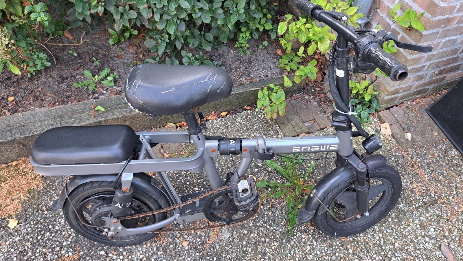 Engwe T14 opvouwbare elektrische fiets,  lader en extra gash, Ophalen, Gebruikt, 50 km per accu of meer, Overige merken