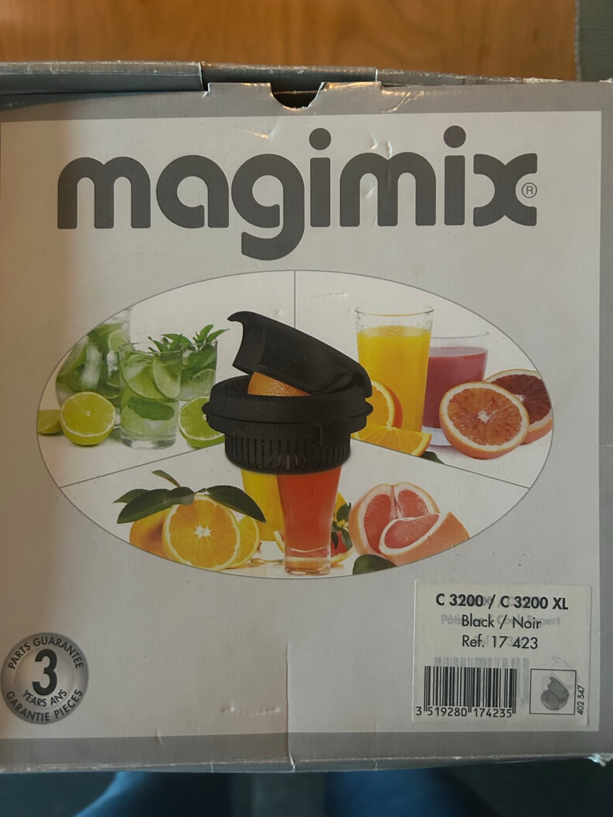 Magimix Citruspers Kit C 3200 / C 3200 XL, Witgoed en Apparatuur, Nieuw, Ophalen of Verzenden, Vaatwasserbestendig, Minder dan 1 liter