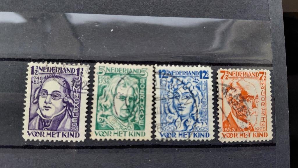 Postzegels Nederland Kinderpostzegels 1928, Verzenden, T/m 1940, Gestempeld