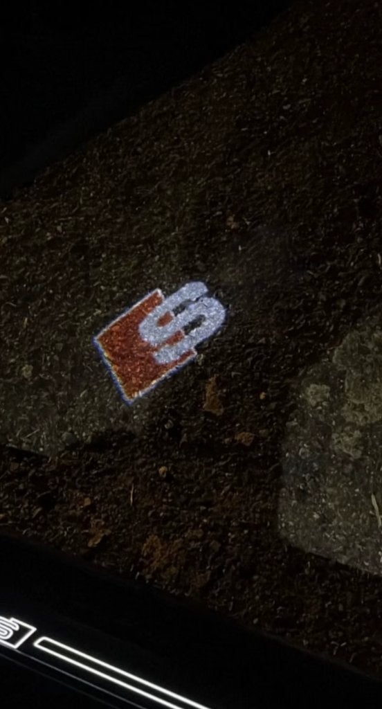 Deurverlichting - S-logo, Auto-onderdelen, Verlichting, Ophalen, Nieuw, Audi