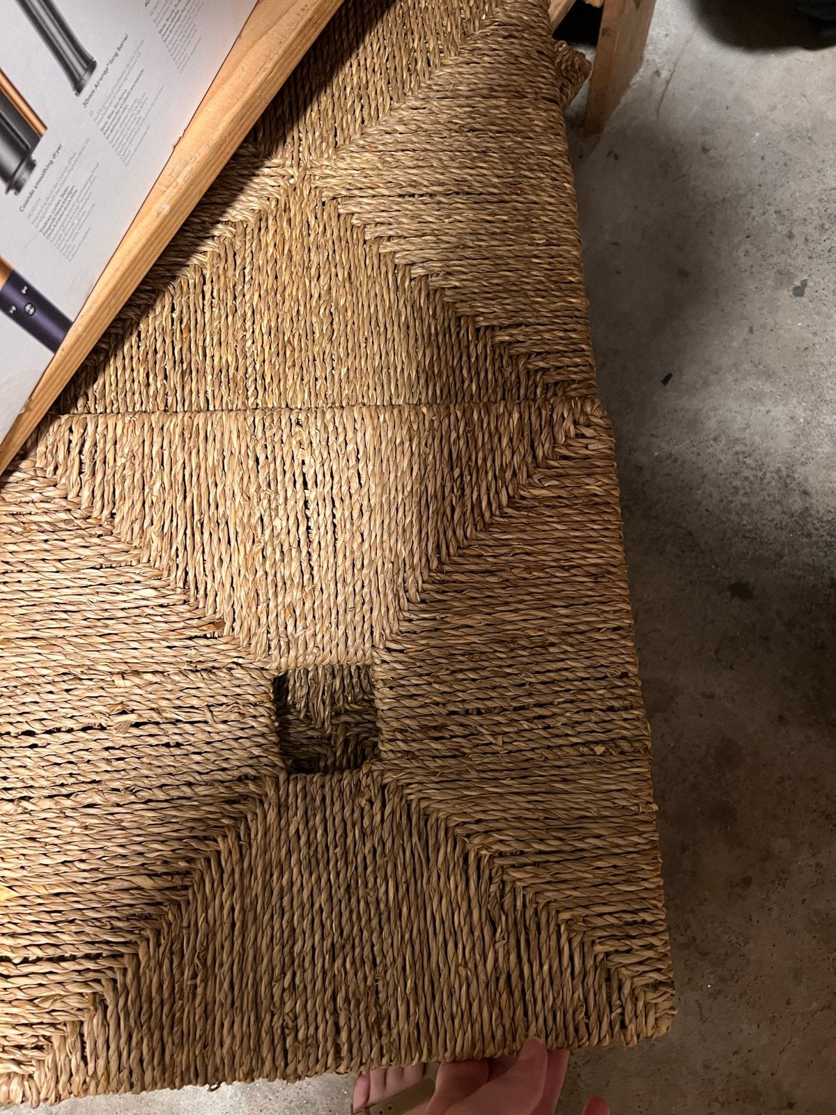 IKEA KNIPSA rieten opbergmand (4), Ophalen, Nieuw, Landelijk, Natuurlijk materiaal