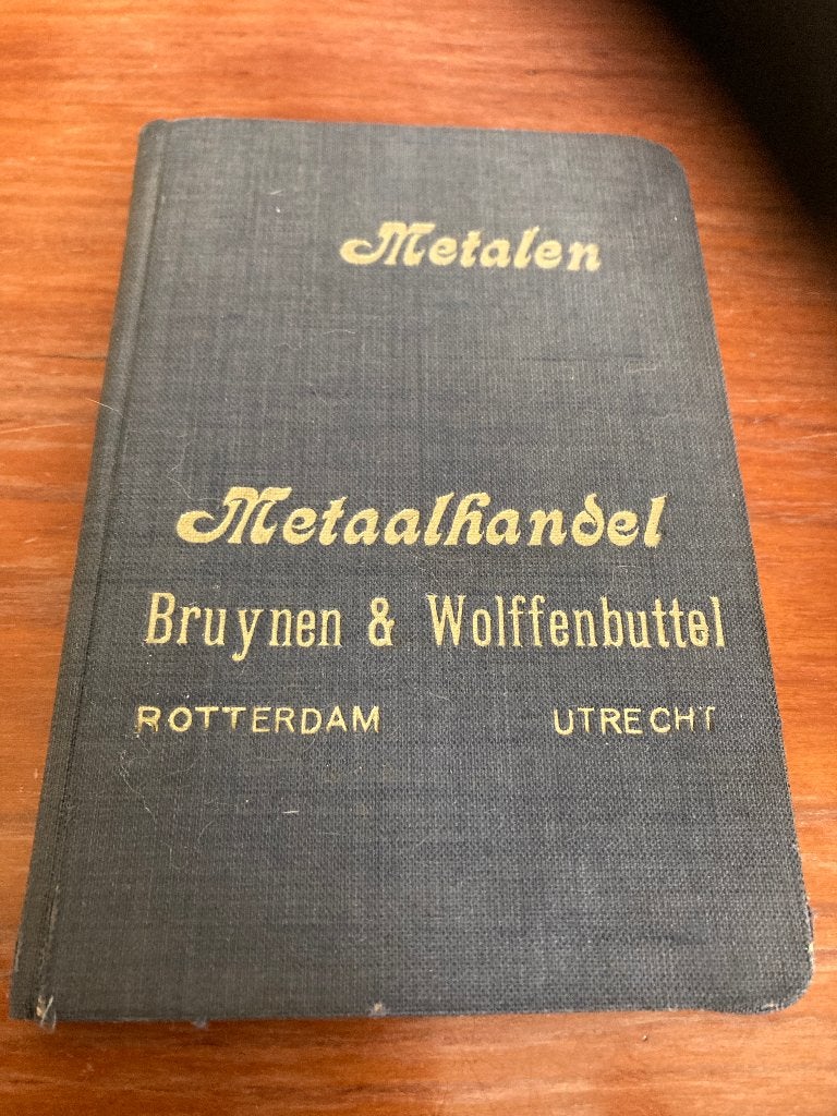Bestelboekje metaalhandel rotterdam, Ophalen of Verzenden