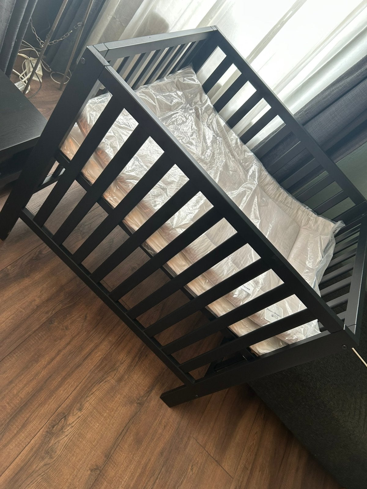 Baby box inclusief matras en topper, Ophalen, Nieuw