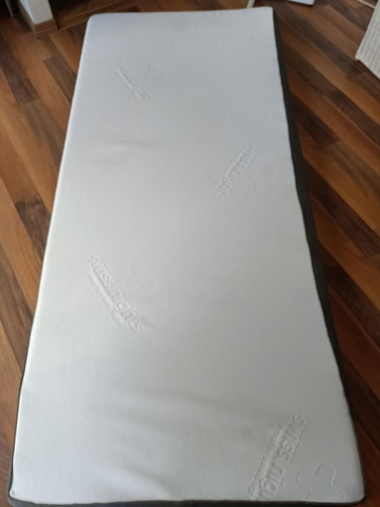 Topdekmatras 200x90 cm, Ophalen of Verzenden, Eenpersoons, 90 cm