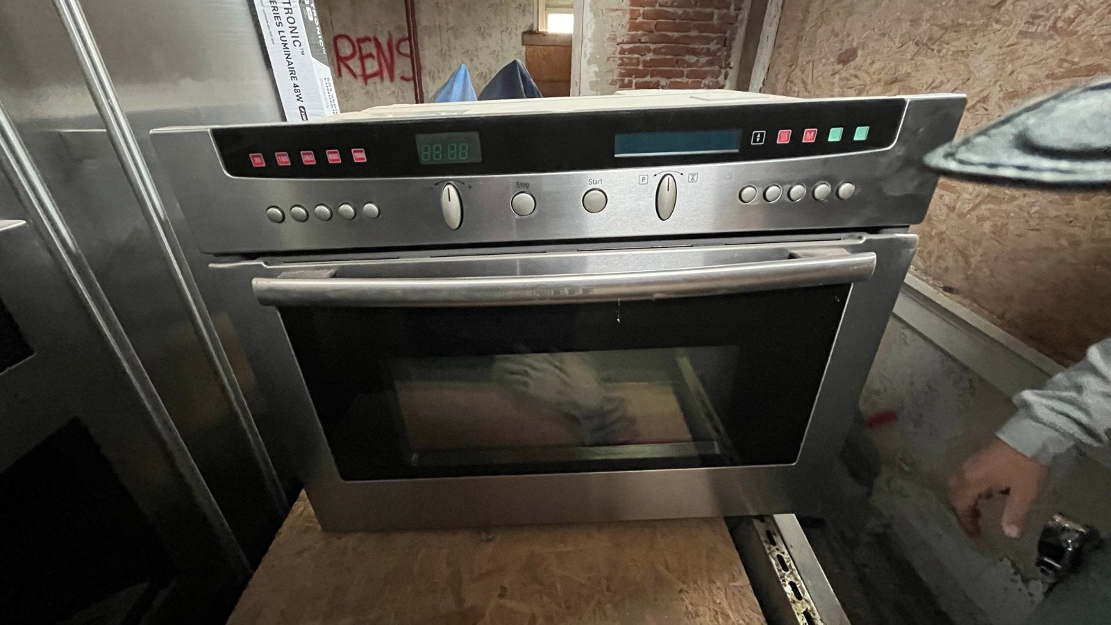 Neff Combi Magnetronoven Inbouw - Gebruikt, Ophalen of Verzenden, Combi-oven, Inbouw, Magnetronfunctie