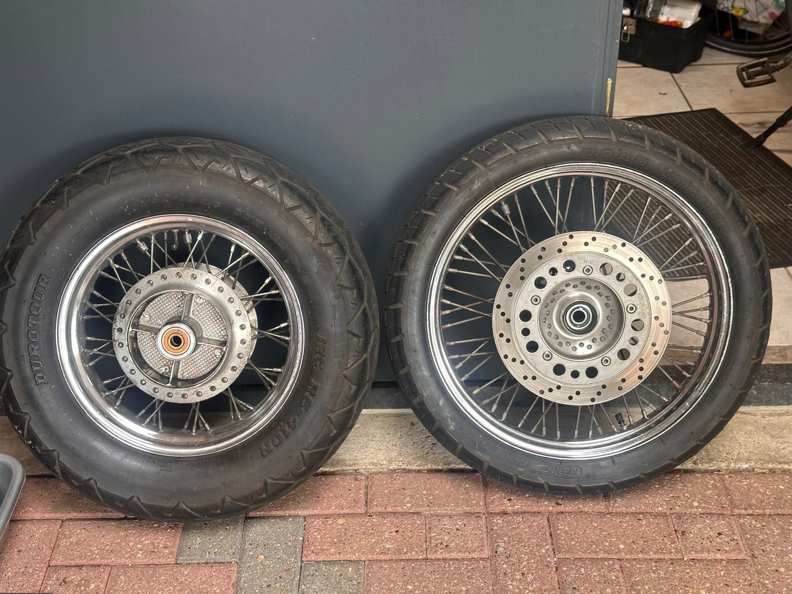 Honda Shadow vt 600 chrome spaakwielen, Motoren, Ophalen, Gebruikt