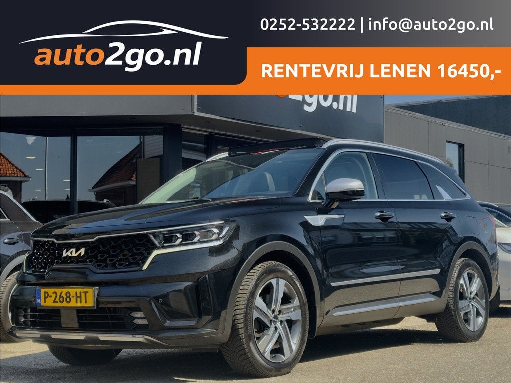 Kia Sorento 1.6 T-GDI AUT6 PLUG-IN-HYBRID 4WD DYNAMIC PLUSLI, Gebruikt, 4 cilinders, 7 stoelen, Zwart