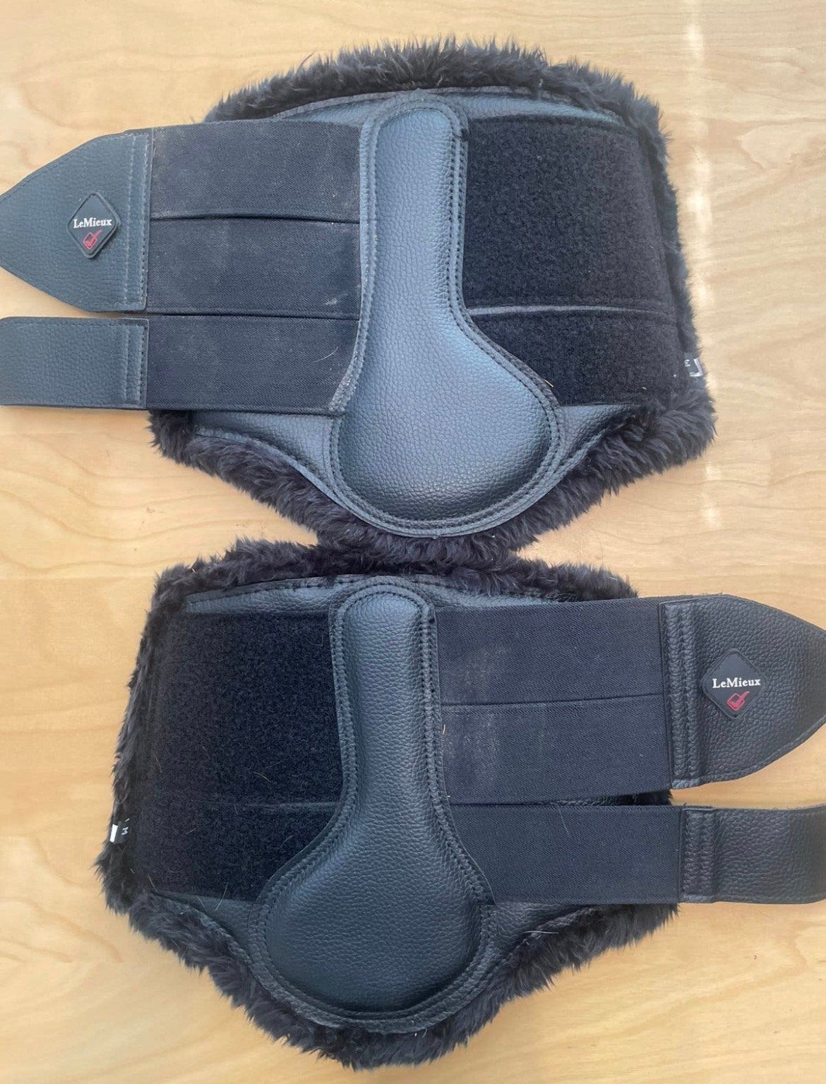 Beenbeschermers LeMieux Flextrainers Zwart Maat M, Ophalen of Verzenden, Zo goed als nieuw