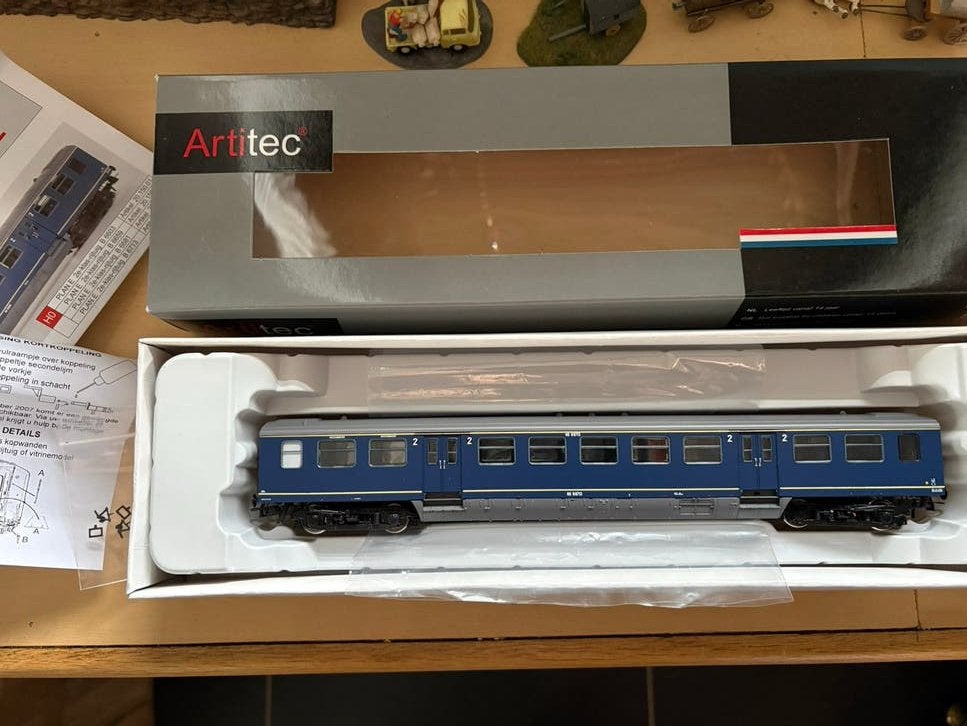 Artitec NS Plan E 2e klasse, Gelijkstroom, Verzenden, NS, Nieuw
