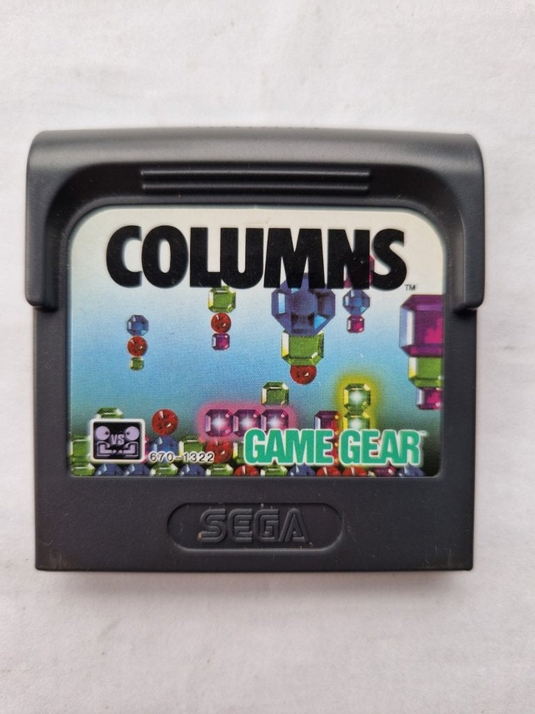COLUMNS, Gebruikt, Game Gear, 1 speler, Racen en Vliegen