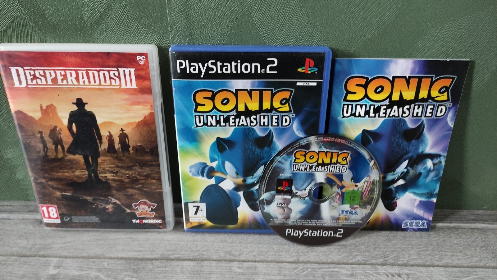 Sonic unleashed ps2 en gratis desperados 3 pc game, Spelcomputers en Games, Ophalen of Verzenden