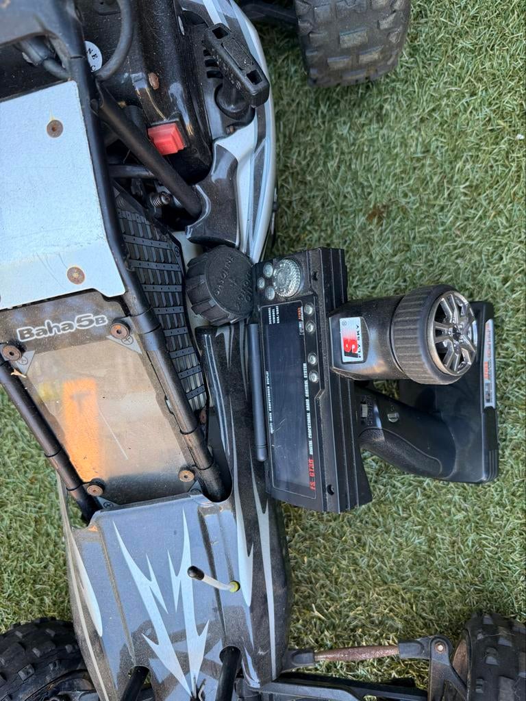 HPI Baja 5B RC Auto Offroad Benzine met Afstandsbediening, Ophalen, Benzine, Gebruikt, Auto offroad