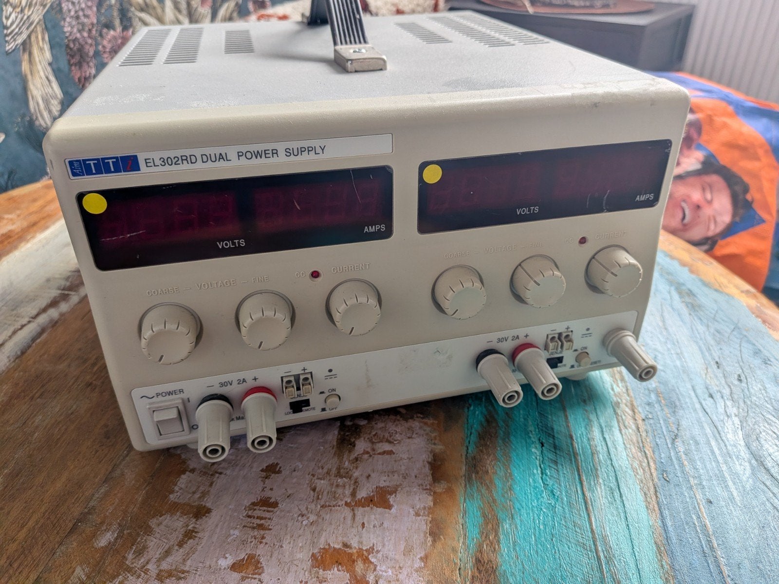 EL302RD dual power supply, Ophalen, Gebruikt