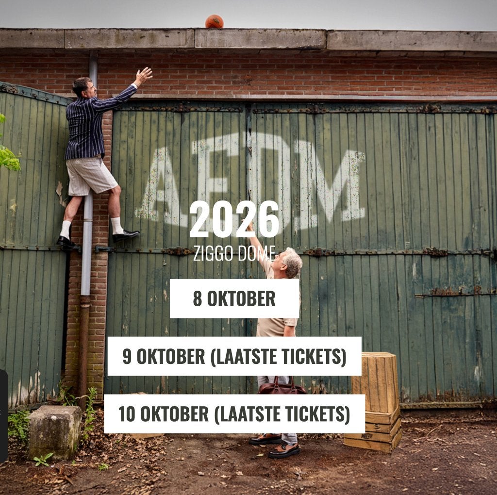 2x Acda en de Munnik Ziggo Dome 8 okt staanplaatsen vooraan, Twee personen, Oktober