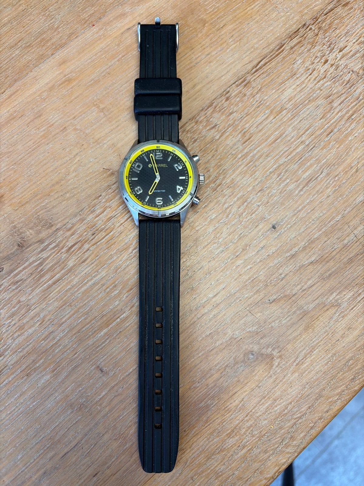 Carrel BA1015-01 Polshorloge - Stijlvol en Robuust, Overige merken, Gebruikt, Staal, Polshorloge