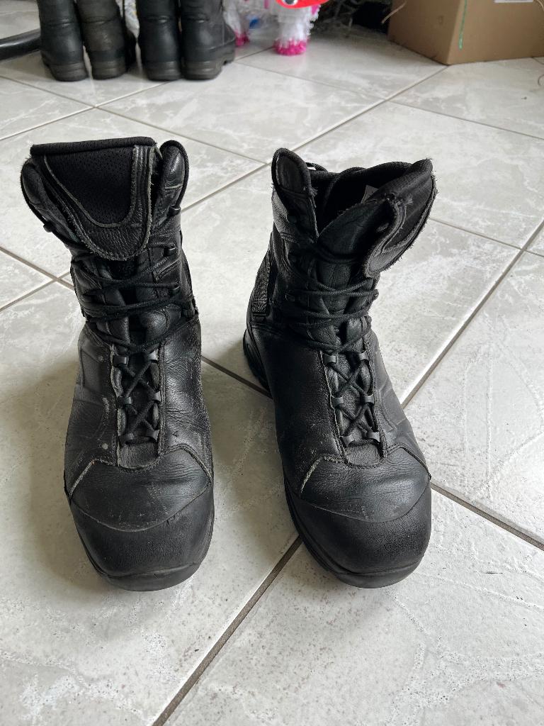 Gedragen paar HAIX Ranger legerschoenen maat 46 heren normal, Verzenden, Gebruikt, Schoenen