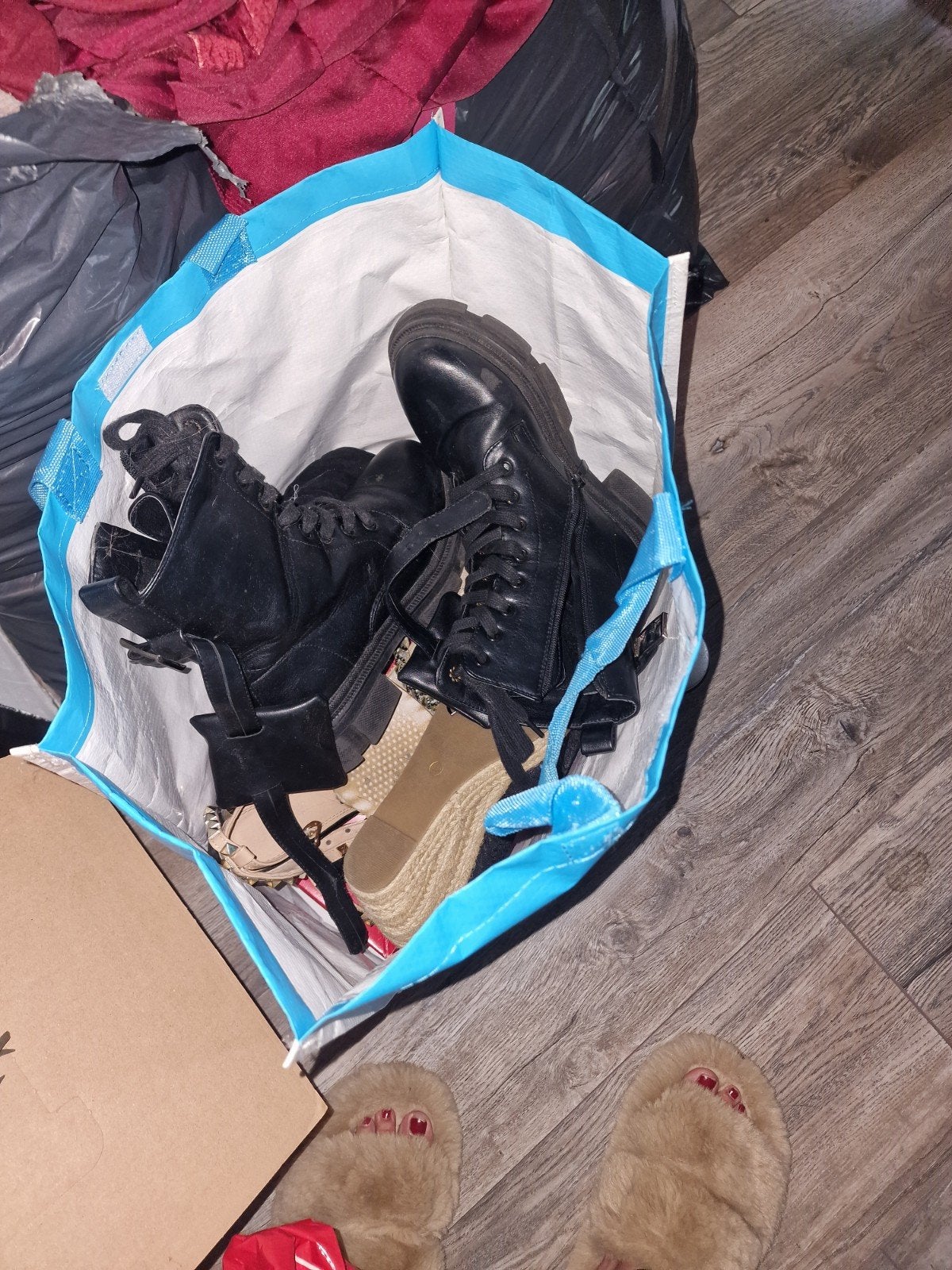 Diverse damesschoenen maat 37/38 - niet gratis!!, Kleding | Dames, Ophalen, Gedragen, Zwart, Hoge laarzen