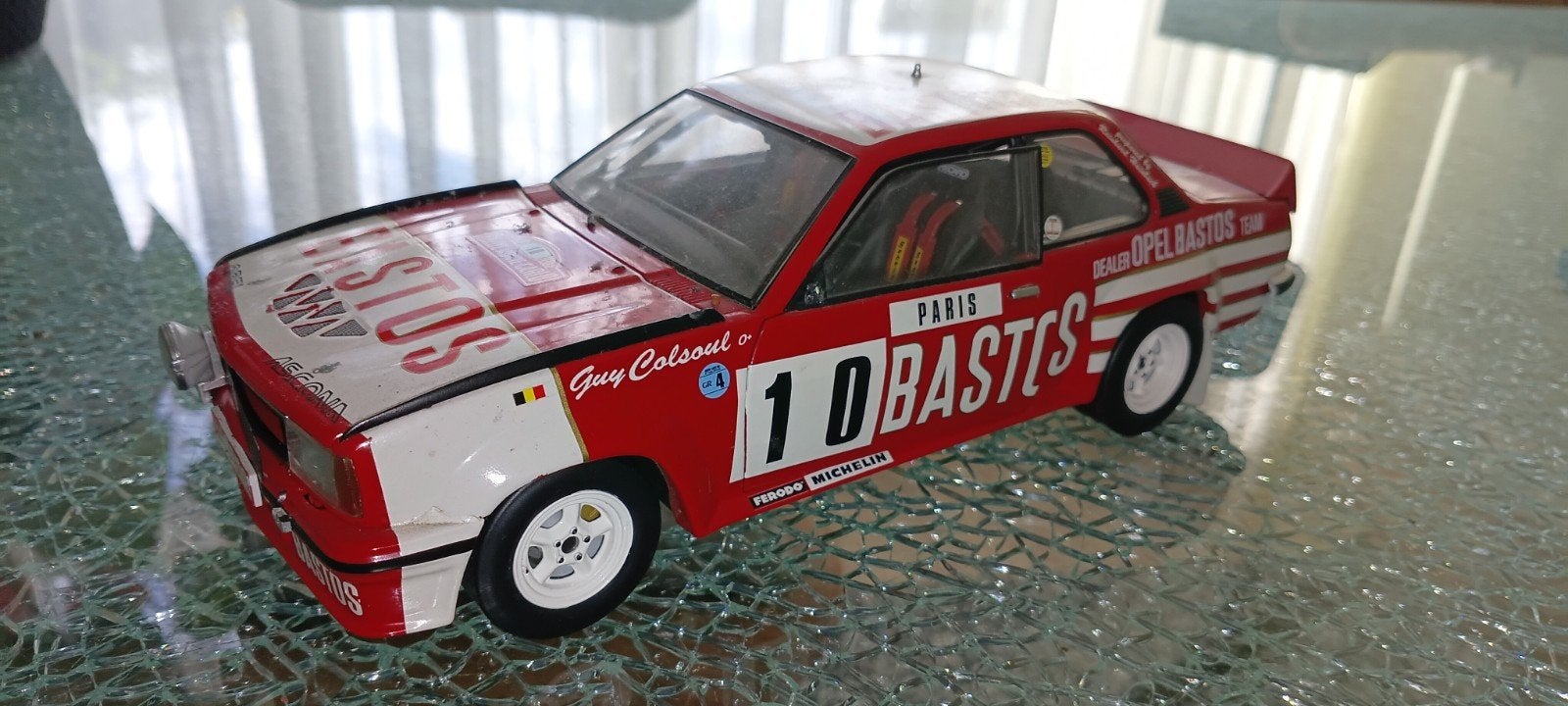Opel Ascona Rally Sun Star Lees advertentie, Ophalen of Verzenden, Gebruikt, Sun Star