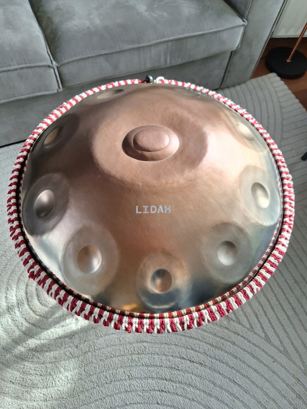 Lidah Handpan Stainless Steel D-kurd 10, Ophalen, Nieuw, Melodische percussie